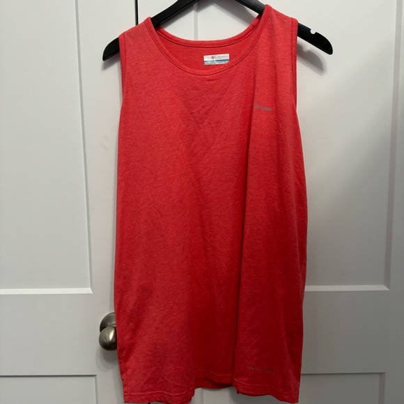 Columbia Omni-Shade Racerback Tank Top - Coral - Size XL - Picture 5 of 8
